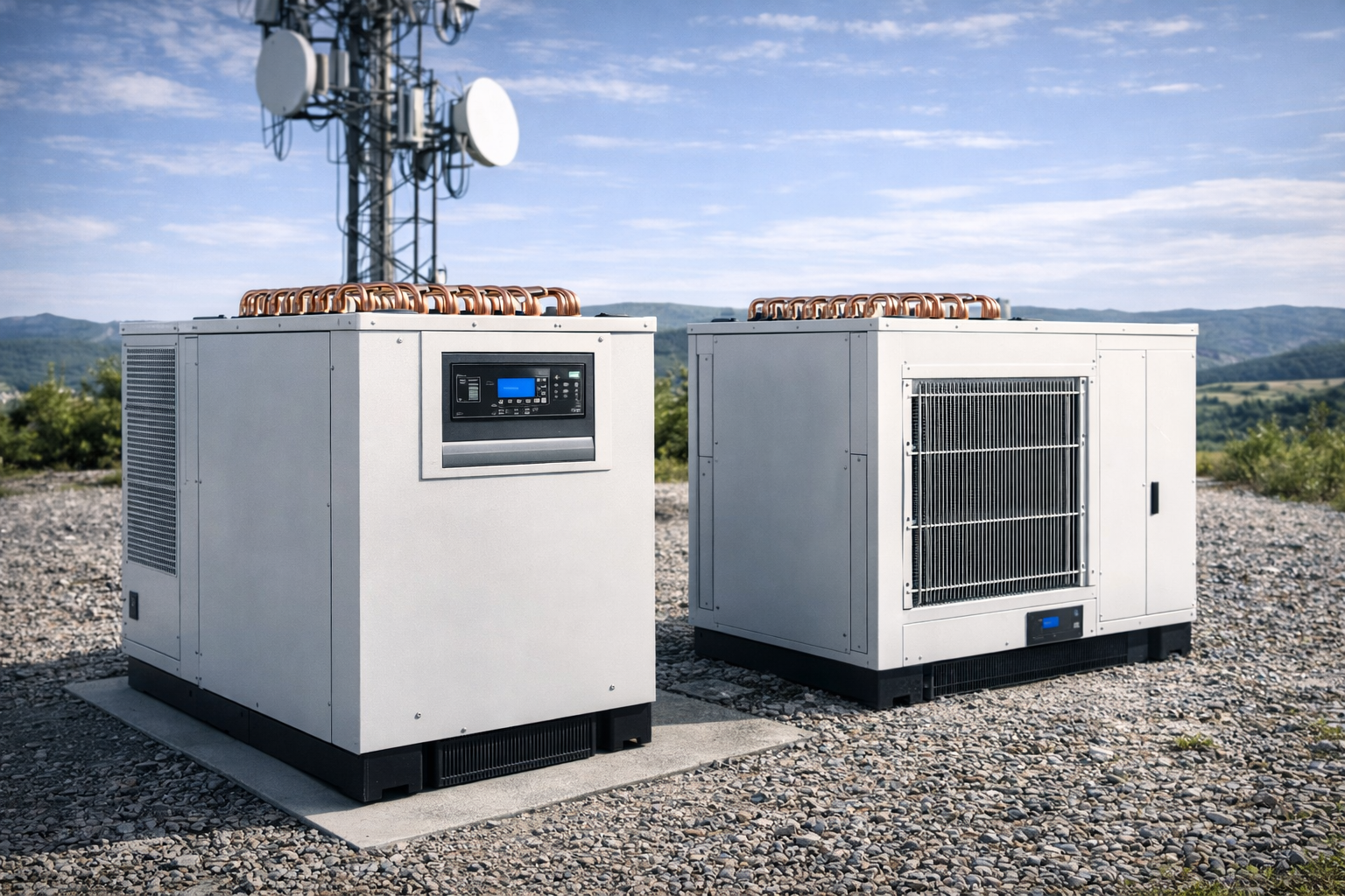 Energy-efficient cooling using heat pipe technology